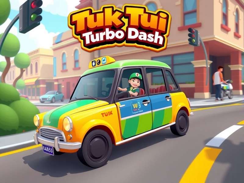 Tuk Tuk Turbo Dash Gameplay